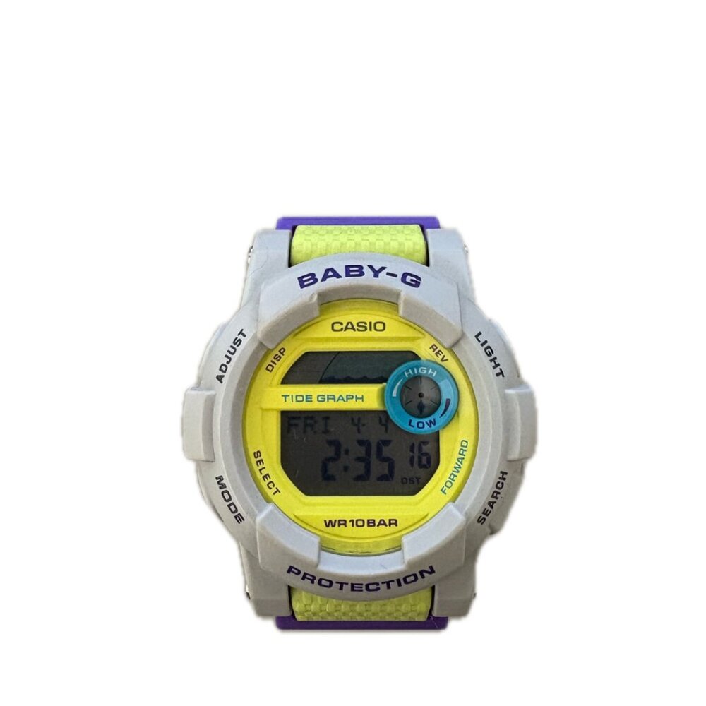 Casio Baby-G G-Lide Tide Graph Ladies Watch BGD-180-3 – Aqua Green